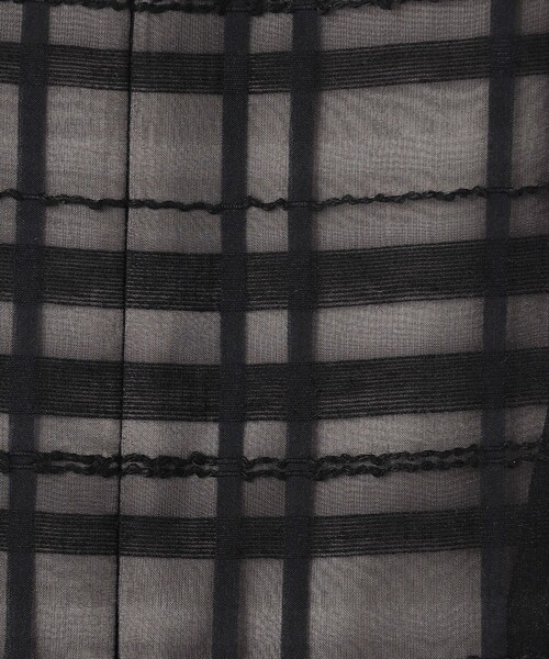 TOCCA（トッカ）の「FLOATING CHECK ドレス（ワンピース・レディース・ブラック系5/グレー系5・0/4/6/2）」の22枚目の写真