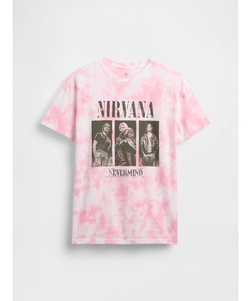 セール】NIRVANA グラフィックTシャツ（キッズ）（Tシャツ/カットソー