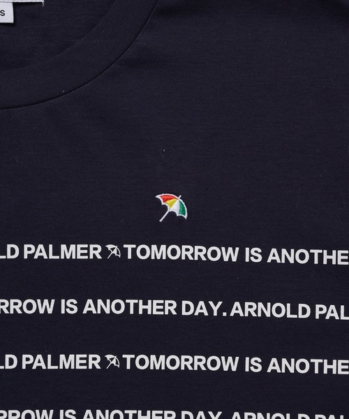 Arnold Palmer(アーノルドパーマー)の「シェア AP パネルロゴボーダー Tシャツ(Tシャツ/カットソー・レディース・ベージュ/ネイビー/ホワイト・XS/S/M/L/LL)」の19枚目の写真