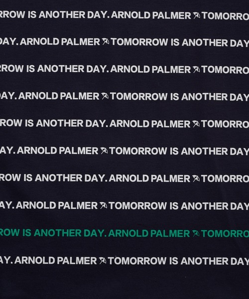 Arnold Palmer(アーノルドパーマー)の「シェア AP パネルロゴボーダー Tシャツ(Tシャツ/カットソー・レディース・ベージュ/ネイビー/ホワイト・XS/S/M/L/LL)」の22枚目の写真