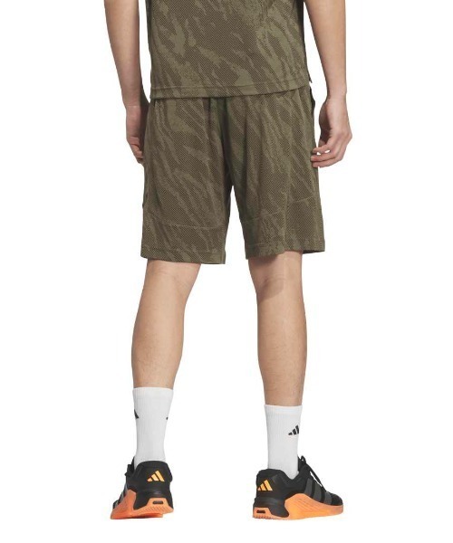 adidas(アディダス)の「アディダス adidas テック エッセンシャルズ クール タッチ レギュラーフィット カモ AOP 9インチ ショーツ(その他パンツ・メンズ・オリーブ/ブルー/ダークグレー・S/M/L/LL/3L)」の4枚目の写真