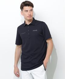 【PING APPAREL】アセイヤーン裏ワッフル半袖ポロシャツ