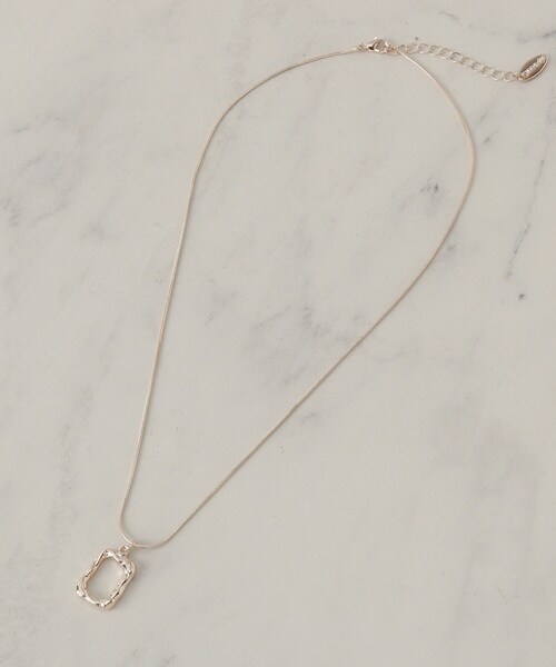 SHOO・LA・RUE（シューラルー）の「【3WAY】2連チェーンネックレス（ネックレス・レディース・ゴールド/ピンクゴールド/シルバー・00）」の8枚目の写真