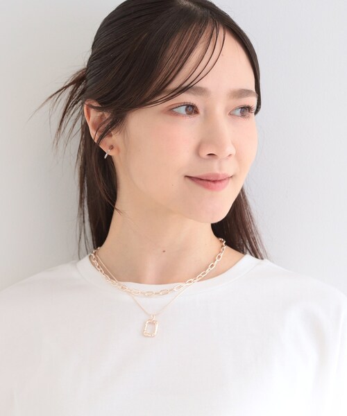 SHOO・LA・RUE（シューラルー）の「【3WAY】2連チェーンネックレス（ネックレス・レディース・ゴールド/ピンクゴールド/シルバー・00）」の12枚目の写真