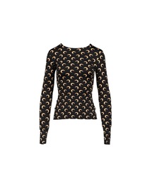 NUBIAN（ヌビアン）の「MOON PRINTED JERSEY LS CREWNECK TOP（Tシャツ/カットソー）」