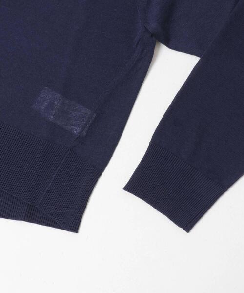 URBAN RESEARCH ROSSO WOMEN（アーバンリサーチ　ロッソ）の「リネン混セミシアーカーディガン（カーディガン/ボレロ・レディース・ライトグレー/ネイビー/オレンジ系その他・FREE）」の13枚目の写真