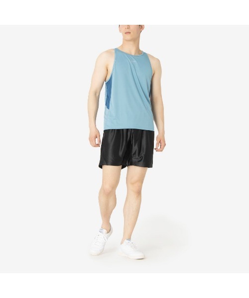 Reebok(リーボック)の「ラン タンクトップ / ID RUN TANK(タンクトップ・メンズ・ブルー/ブラック系その他/ブラック・X-LARGE/SMALL/MEDIUM/LARGE)」の15枚目の写真