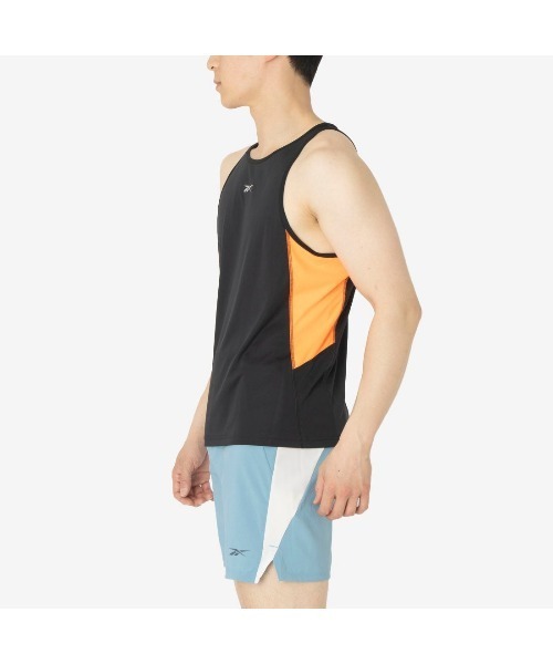 Reebok(リーボック)の「ラン タンクトップ / ID RUN TANK(タンクトップ・メンズ・ブルー/ブラック系その他/ブラック・X-LARGE/SMALL/MEDIUM/LARGE)」の10枚目の写真