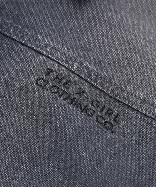 X-girl(エックスガール)の「FADED WORK JACKET(その他アウター・レディース・ブラウン/チャコール・S/M)」の13枚目の写真