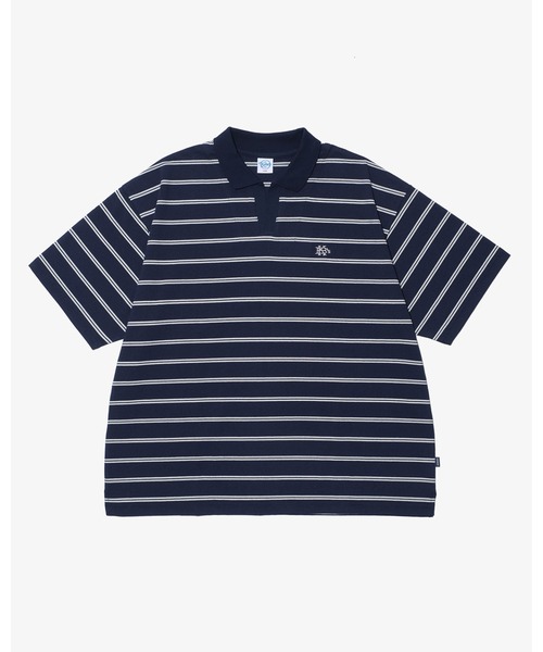 セール】EFG BORDER SKIPPER S/S POLO（ポロシャツ）｜KEBOZ（ケボズ