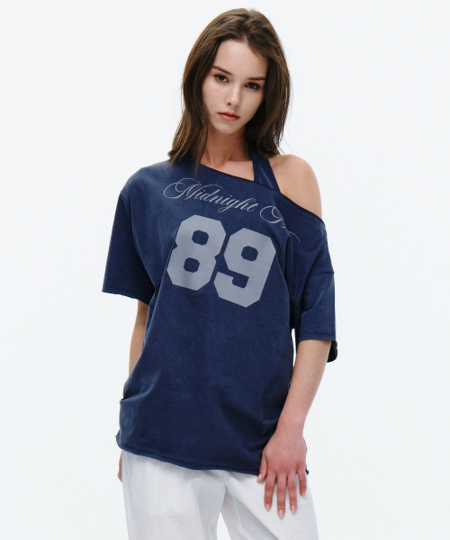 Midnight Move(ミッドナイトムーブ)の「pg set 89 t (navy)(Tシャツ/カットソー・レディース・その他・FREE)」の1枚目の写真