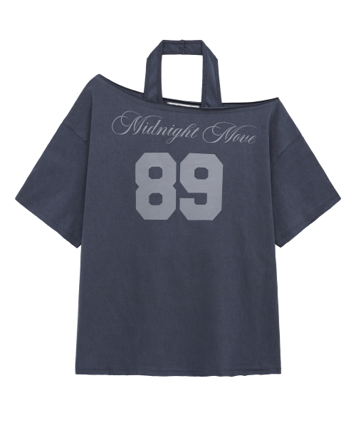 Midnight Move(ミッドナイトムーブ)の「pg set 89 t (navy)(Tシャツ/カットソー・レディース・その他・FREE)」の2枚目の写真