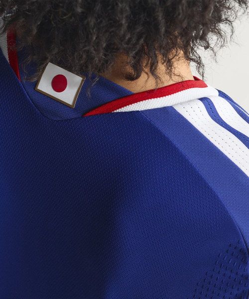 adidas（アディダス）の「adidas（アディダス）W-CUP 2026/27 JFA HOME AUTHENTIC（Tシャツ/カットソー・メンズ・ネイビー・X-LARGE/LARGE/MEDIUM）」の6枚目の写真