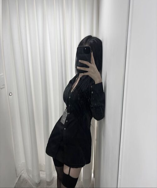 ODOR（オドー）の「Bare satin skirt（スカート・レディース・その他・1/2）」の6枚目の写真