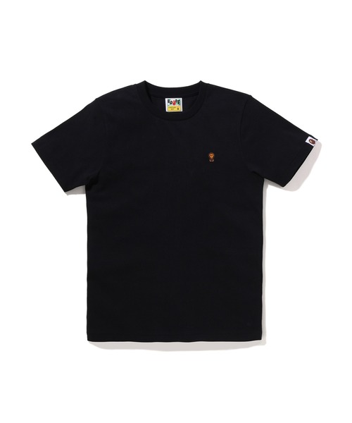 A BATHING APE(アベイシングエイプ)の「BABY MILO ONE POINT TEE(Tシャツ/カットソー・レディース・ブラック/ホワイト・MEDIUM/SMALL/X-SMALL)」の1枚目の写真