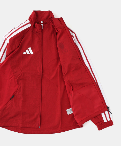 417 EDIFICE(フォーワンセブンエディフィス)の「【Liverpool FC】adidas FBLI リバプールFC ホーム アンセムジャケット(その他アウター・メンズ・レッド・XX-LARGE/X-LARGE/LARGE/MEDIUM)」の4枚目の写真