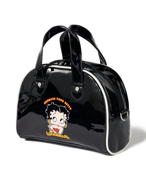 BETTY BOOP(ベティ・ブープ)の「【Loudmouth:ラウドマウス】ベティ・ブープ / BETTY BOOPコラボカートバッグ ゴルフ カジュアルボストンバッグ(トートバッグ・レディース・オフホワイト/レッド/ブラック・FREE)」の10枚目の写真