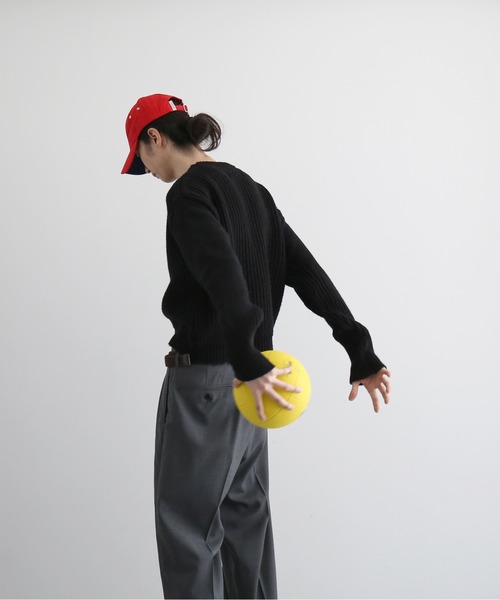 Basketcase（バスケットケース）の「Basketcase Fisherman, knit（ニット/セーター・メンズ・ブラック・SMALL/MEDIUM）」の4枚目の写真