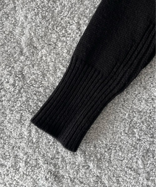 Basketcase（バスケットケース）の「Basketcase Fisherman, knit（ニット/セーター・メンズ・ブラック・SMALL/MEDIUM）」の9枚目の写真