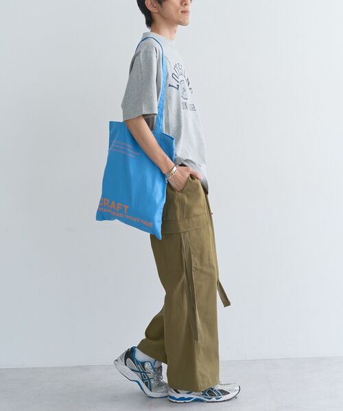 CRAFT STANDARD BOUTIQUE(クラフトスタンダードブティック)の「クラフトロゴトートバック(トートバッグ・レディース・ナチュラル/グレー/ピンク/ブラック/ライトグリーン/ブルー・FREE)」の8枚目の写真