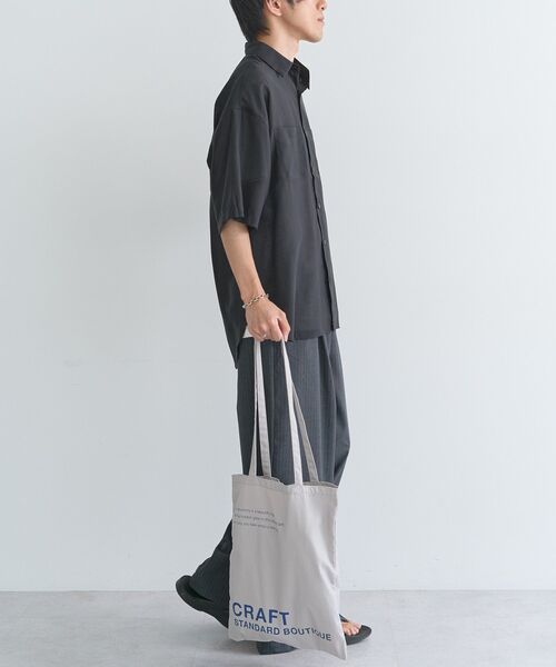 CRAFT STANDARD BOUTIQUE(クラフトスタンダードブティック)の「クラフトロゴトートバック(トートバッグ・レディース・ナチュラル/グレー/ピンク/ブラック/ライトグリーン/ブルー・FREE)」の10枚目の写真