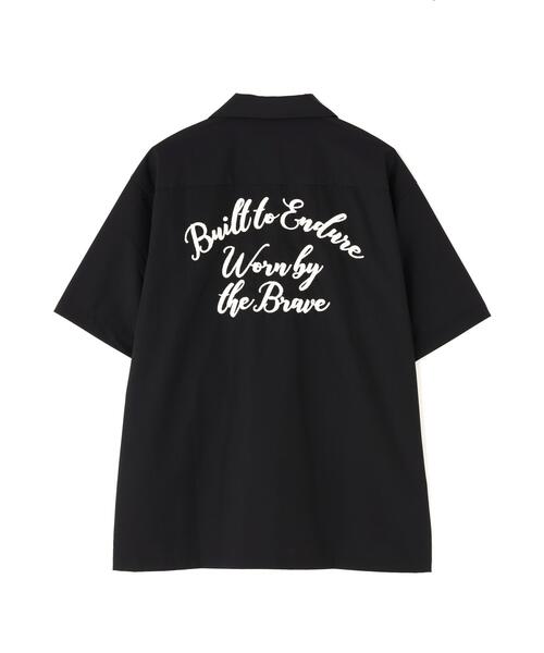 Alpha Industries（アルファインダストリーズ）の「【日本限定】EMB TC WORK S/S SHIRT /EMB TC ワークショートスリーブシャツ（シャツ/ブラウス・メンズ・ネイビー/ブラック/アイボリー・L/XL/2XL/S/M）」の4枚目の写真