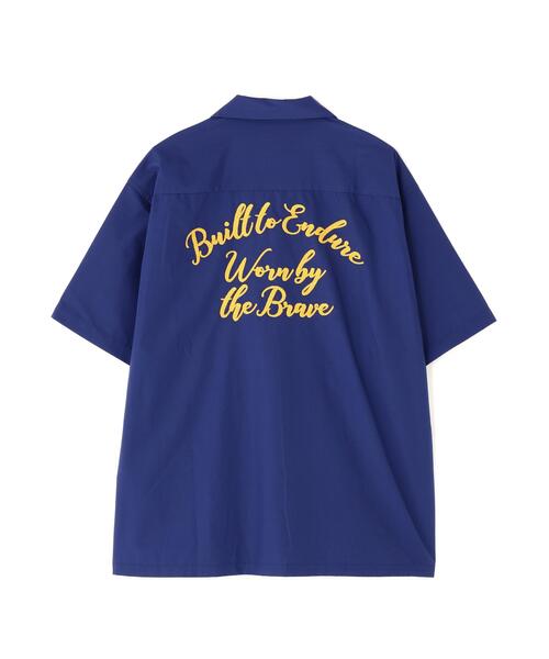 Alpha Industries（アルファインダストリーズ）の「【日本限定】EMB TC WORK S/S SHIRT /EMB TC ワークショートスリーブシャツ（シャツ/ブラウス・メンズ・ネイビー/ブラック/アイボリー・L/XL/2XL/S/M）」の12枚目の写真