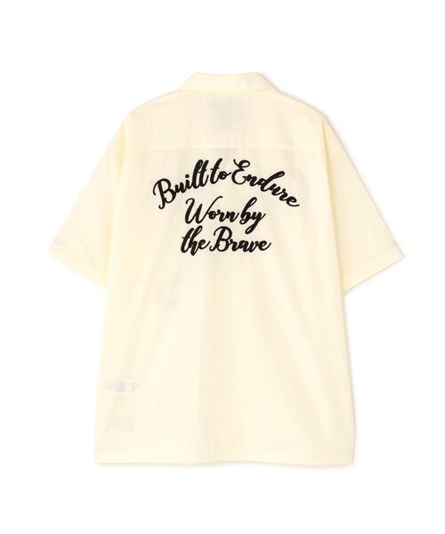 Alpha Industries（アルファインダストリーズ）の「【日本限定】EMB TC WORK S/S SHIRT /EMB TC ワークショートスリーブシャツ（シャツ/ブラウス・メンズ・ネイビー/ブラック/アイボリー・L/XL/2XL/S/M）」の14枚目の写真