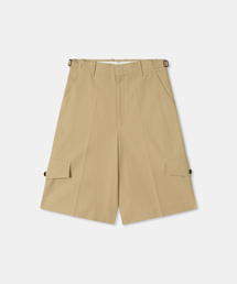 Oxford half pants / BEIGE
