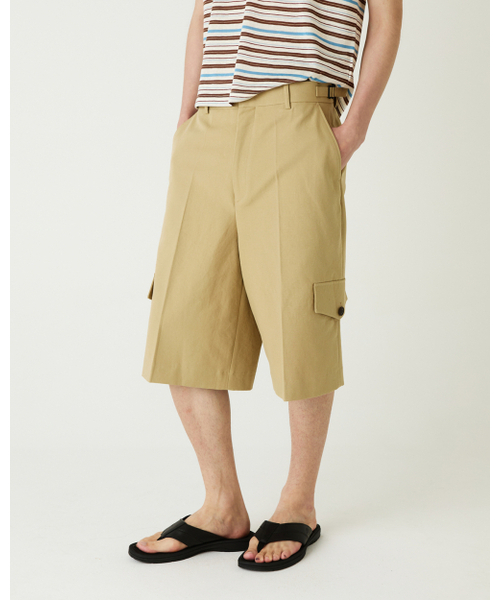 THEENDQUESTION(ジエンドクエスチョン)の「Oxford half pants / BEIGE(その他パンツ・レディース・その他・1/2)」の7枚目の写真