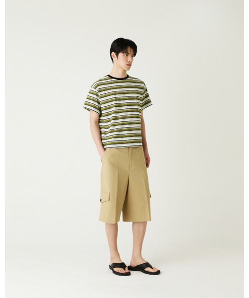 THEENDQUESTION(ジエンドクエスチョン)の「Oxford half pants / BEIGE(その他パンツ・レディース・その他・1/2)」の9枚目の写真