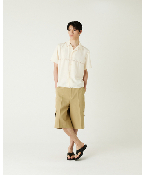THEENDQUESTION(ジエンドクエスチョン)の「Oxford half pants / BEIGE(その他パンツ・レディース・その他・1/2)」の11枚目の写真