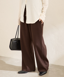 《WEB限定》ウォッシャブル TEXBRIDバレルパンツ