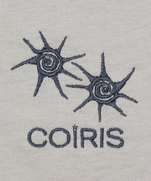 COIRIS（コイリス）の「モレンテボタンリンガー半袖Tシャツ（2カラー）（Tシャツ/カットソー・レディース・チャコールグレー/ネイビー・FREE）」の5枚目の写真