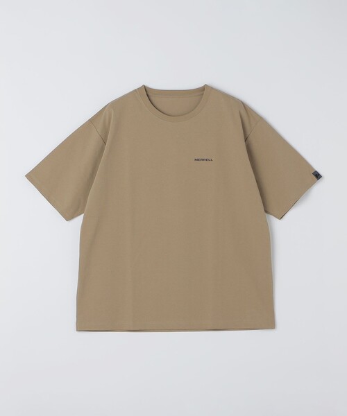 MERRELL(メレル)の「【SHIPS別注】MERRELL: コントゥア ライン Tシャツ(Tシャツ/カットソー・メンズ・ホワイト/オリーブ/ブラック/カーキ・X-LARGE/SMALL/LARGE/MEDIUM)」の4枚目の写真