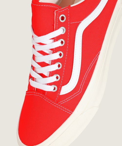VANS(バンズ)の「VANS PREMIUM オールドスクール / LX Old Skool Diva Pink VN000D9JFOC1(スニーカー・メンズ・チェリーレッド・7.5/7/6.5/6/5.5/5/12/11.5/11/10.5/10/9.5/9/8.5/8)」の5枚目の写真