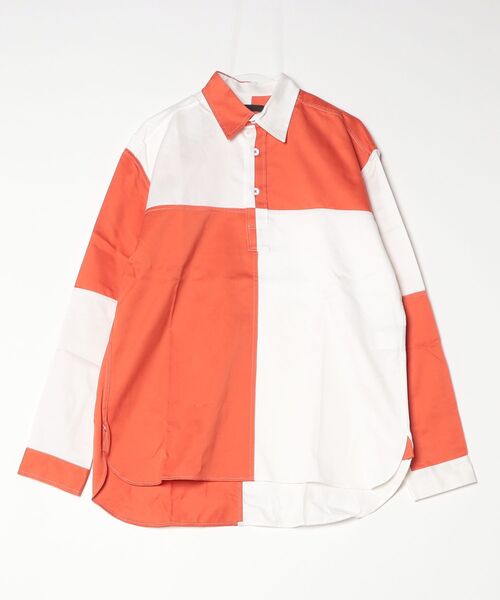 TATRAS CONCEPT STORE(タトラスコンセプトストア)の「3MAN(スリーマン) TEAM SHIRT(Tシャツ/カットソー・メンズ・オレンジ・M/S)」の1枚目の写真