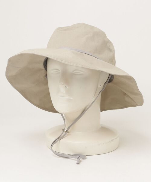 STUDIOUS(ステュディオス)の「CORDURAR SAFARI HAT(ハット・メンズ・グレイッシュベージュ・FREE)」の1枚目の写真