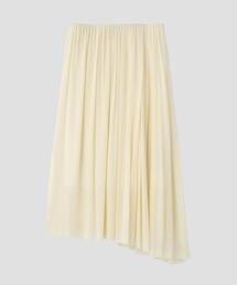 YLEVE / CASHMERE SILK SHEER JERSEY SKIRT
