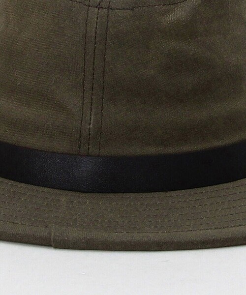 FILSON(フィルソン)の「FILSON/フィルソン Tin Cloth Packer Hat/ティンクロス パッカーハット(ハット・メンズ・ブラウン/オリーブ・LARGE)」の5枚目の写真