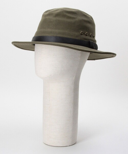 FILSON(フィルソン)の「FILSON/フィルソン Tin Cloth Packer Hat/ティンクロス パッカーハット(ハット・メンズ・ブラウン/オリーブ・LARGE)」の9枚目の写真