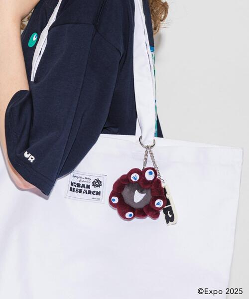 Collaboration URBAN RESEARCH(コラボレーションアーバンリサーチ)の「EXPO2025 TOTE BAG(トートバッグ・レディース・レッド/ブラック/ホワイト/ブルー/グレー・ONE)」の6枚目の写真