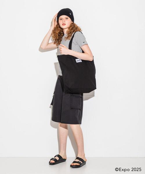 Collaboration URBAN RESEARCH(コラボレーションアーバンリサーチ)の「EXPO2025 TOTE BAG(トートバッグ・レディース・レッド/ブラック/ホワイト/ブルー/グレー・ONE)」の11枚目の写真