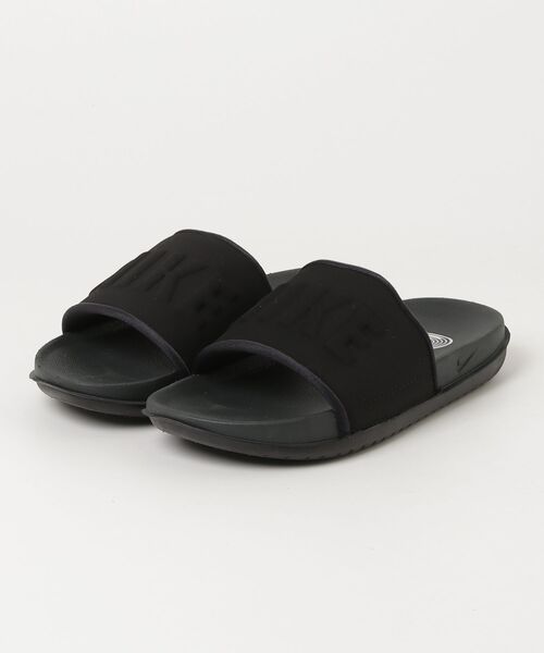 NIKE(ナイキ)の「NIKE/ナイキ WS オフコート スライド(サンダル・レディース・ブラック・23cm/26cm/25cm/24cm/28cm/27cm)」の1枚目の写真