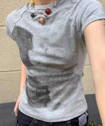 vintage like short T-shirt