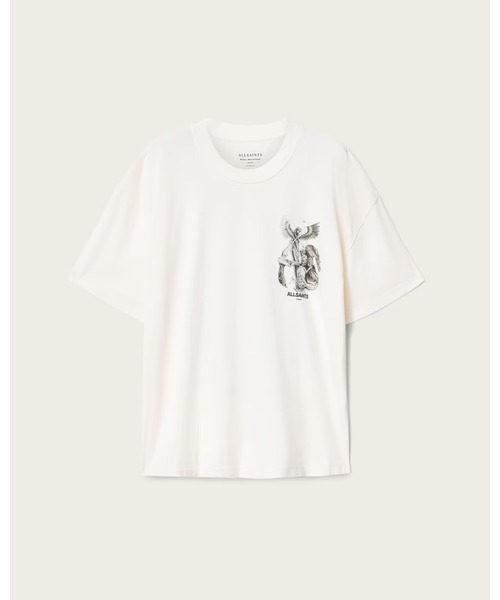 ALLSAINTS(オールセインツ)の「SERAPH SHORT SLEEVE GRAPHIC T-SHIRT | SERAPH 半袖 グラフィック Tシャツ(Tシャツ/カットソー・メンズ・ホワイト・S/M/XL/L/XS)」の7枚目の写真