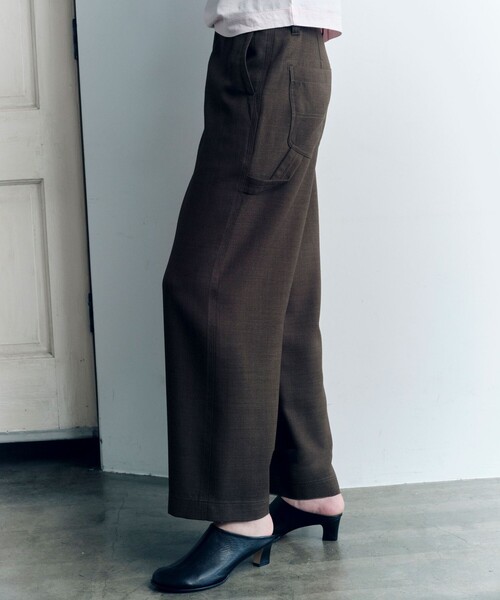 SEASONAL COLLECTION＞ジョーゼット パンツ（その他パンツ）｜green