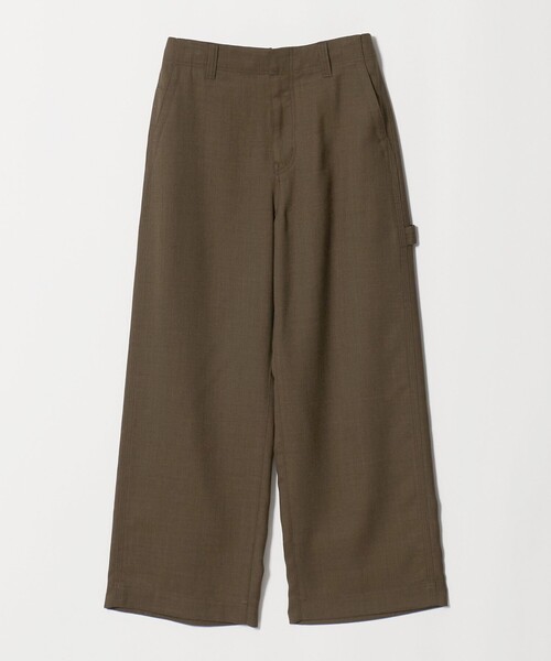 green label relaxing(グリーンレーベルリラクシング)の「<SEASONAL COLLECTION>ジョーゼット パンツ(その他パンツ・レディース・オリーブ/ブラック・40/38/36)」の5枚目の写真