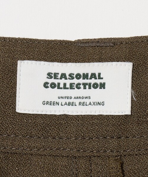 green label relaxing(グリーンレーベルリラクシング)の「<SEASONAL COLLECTION>ジョーゼット パンツ(その他パンツ・レディース・オリーブ/ブラック・40/38/36)」の18枚目の写真