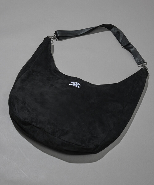 UMBRO(アンブロ)の「UMBRO/アンブロ SP BRUSHED ROUND SHOULDER BAG/別注 ブラッシュド ラウンドショルダーバッグ(ショルダーバッグ・メンズ・ブラウン/ダークブラウン/ブラック・ONE SIZE)」の13枚目の写真